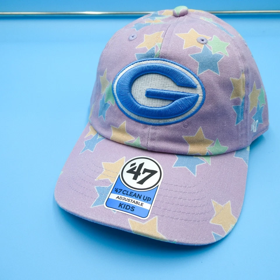 '47 Marca Georgia Bulldogs Niños Sombrero Niñas Púrpura Estrella Correa Manchas Traseras Juventud Nuevo Foto 3 de 4