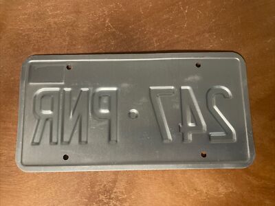 2001 Nevada License Plate # 247-PNR | eBay