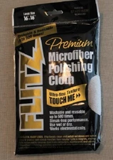 Flitz Microfiber Polishing Cloth Large 16" x 16" New Unused MC200 Ships Free