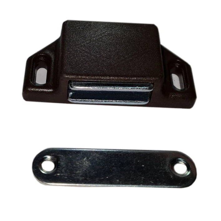 Magnetschnäpper Magnetschnapper Türmagnet Möbelmagnet Schranktürmagnet braun