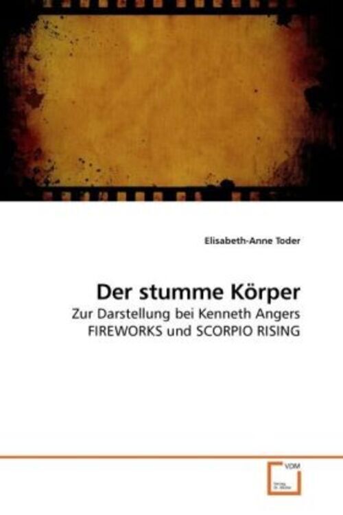 Thumbnail - Der Stumme Körper Elisabeth-anne Toder Taschenbuch Deutsch Vdm Verlag