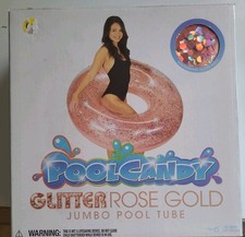 NEW Pool Candy Glitter Rose Gold Jumbo Pool tube