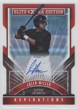 2015 Panini Elite Extra Edition Aspirations 80/100 Jalen Miller #96 Auto f2s