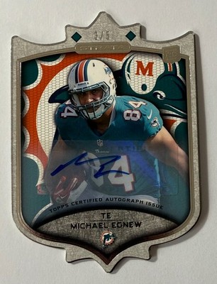 2012 Topps Strata Auto Rookie Die-Cuts Michael Egnew RC 3/5 #ARDC-ME