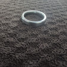 6MM Brushed Tungsten Carbide Wedding Band Ring Mens size 7.5