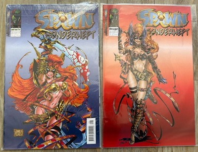 SPAWN SONDERHEFT ANGELA (deutsch) 1 + 2 KOMPLETT - INFINITY 1997 - TOP