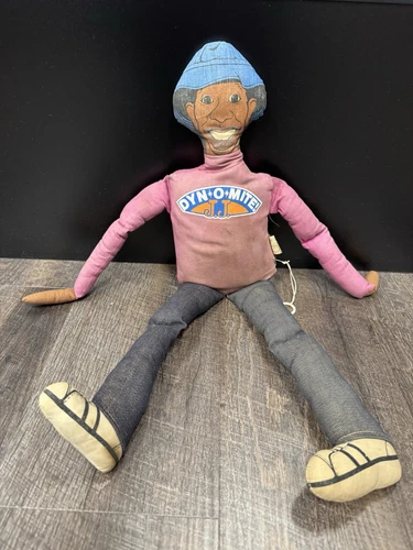 Vintage 1975 Good Times 23” Shindana Dyn-o-Mite JJ Walker Doll Sound Works