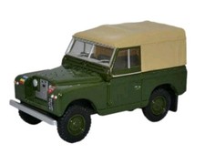 Oxford Diecast 76LR2S006 Land Rover Series II SWB Canvas REME