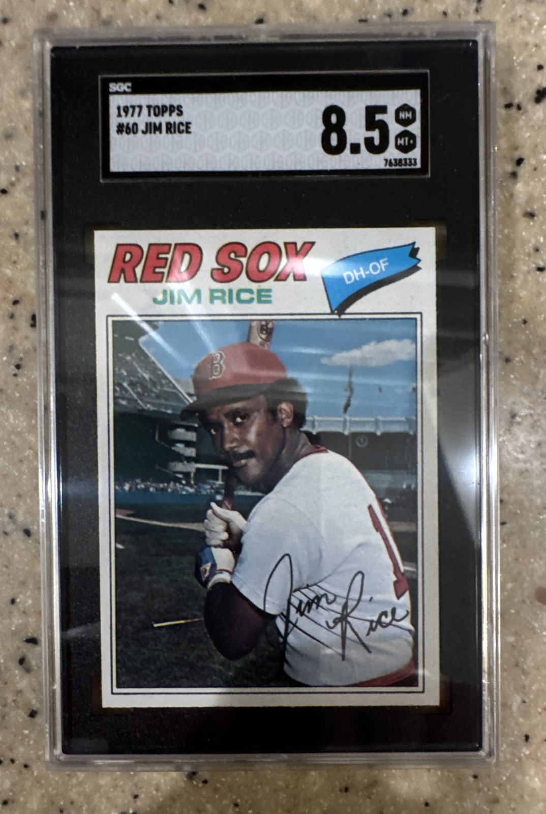 1977 Topps - JIM RICE #60 - SGC 8.5