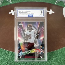 2024 Topps Chrome Jayden Daniels Future Stars Refractor Rookie #FS-2 Commanders