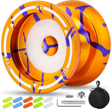 Metal DNA Yoyo Professional Responsive Yo-yo for Kids, Dual Purpose Yoyo S2 for