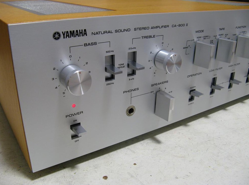 Yamaha CA-800II Integrated Stereo Amplifier Vintage Hi-Fi