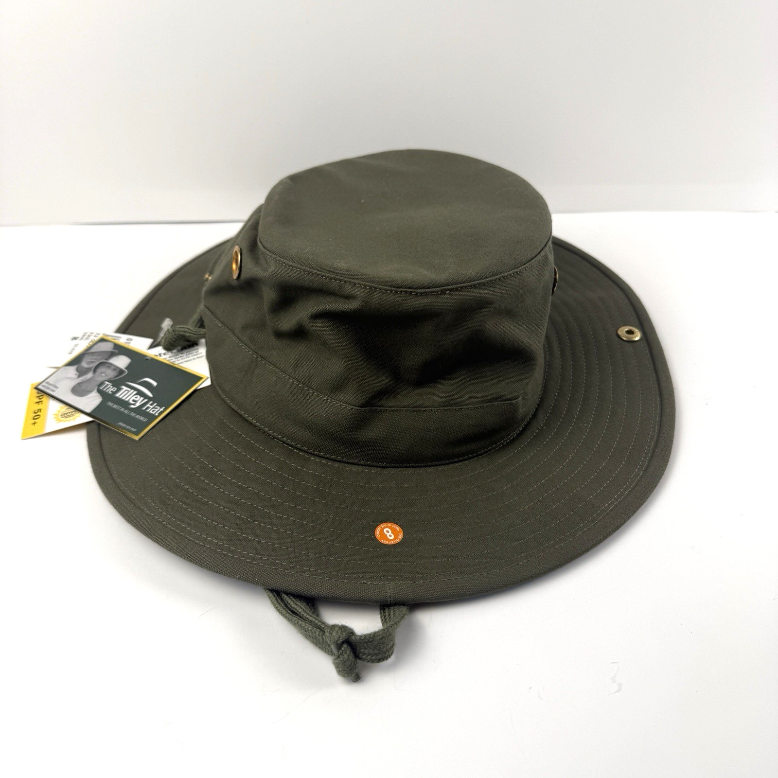Tilley The Classic T3 Hat Green Size 8 UPF 50 Boonie Hiking Safari Brand New