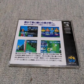Top Players Golf SNK NEOGEO CD Arcade Sports Game Japan Import CIB w/ Spine Card