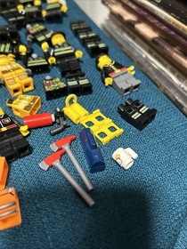 Huge Lego Minifigure City Fire Lot: 7206 Helicopter Boat Truck House 7207  60107