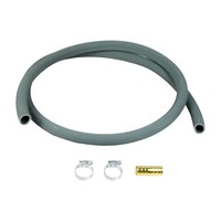 Haas QualitäTs-Ablaufschlauch 2M Abwasserschlauch Waschmaschine GeschirrspüLer