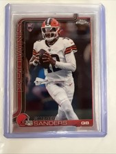 2025 Topps Chrome Shedeur Sanders #315 Rookie