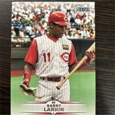 Topps Stadium Club Barry Larkin Cincinnati Reds Baseball Trading Card #55
