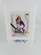 Julia Mancuso 2018 Topps US Winter Olympics #US-3 Flag Parallel 93/99