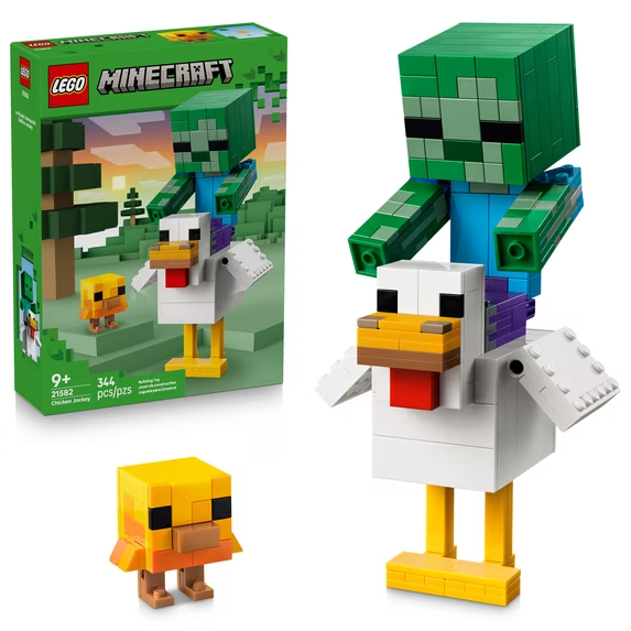 LEGO Minecraft Chicken Jockey - Building Toy for Boys & Girls | eBay