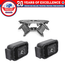 Engine Motor Trans Mount Set 3pcs For 1990-1997 Geo Tracker 1.6l Replaces
