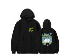 TX2 Ghost Hoodie Men's Hip Hop Printing Pullover Hooded Sweatshirts