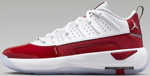 Jordan Max Aura 7 White Gym Red
