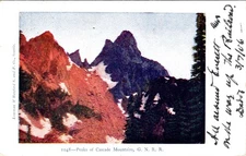 1906, G.N.R.R., Peaks of CASCADE MOUNTAINS, Washington Postcard