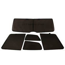Sonnenschutz für VW Touran BJ. 2010-2015, 6-teilig, Blenden hinten + Heckscheibe