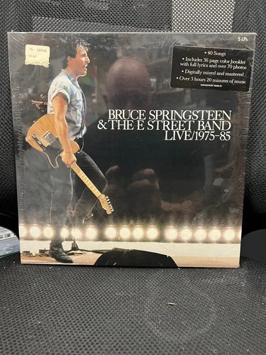 Bruce Springsteen & The E Street Band Live 1975-85 Vinyl 5xLP Box Set SEALED