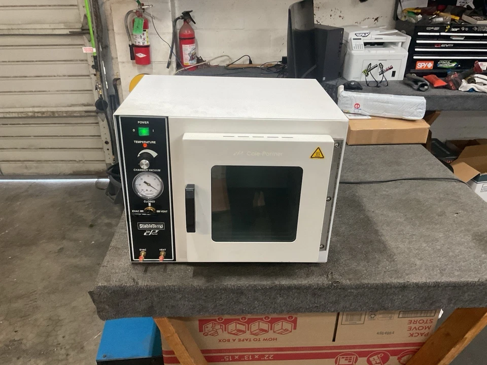 Horno de vacío Thermo Scientific 3608-1C/PCE 220V 0,7 pies cúbicos Cole Parmer 220-240V Foto 2 de 4