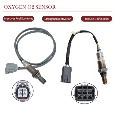 2PCS Oxygen Sensor Up+Downstream For Mazda 6 2.5L L4 Turbocharged 2018 2019-2021