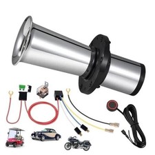 Ooga Horn 12v Kit Antique Classic Car Hot Rod Aooga Ahooga Chrome Horn Kit