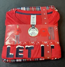 Members Mark Mens 2 Pc Pajama Set, XL, NWT