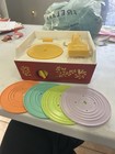 2014 Mattel Fisher-Price Music Box Record Player & 4 Records Tested & Works Toy