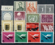 Bund BRD Konvolut aus Jahrgang 1955, postfrisch