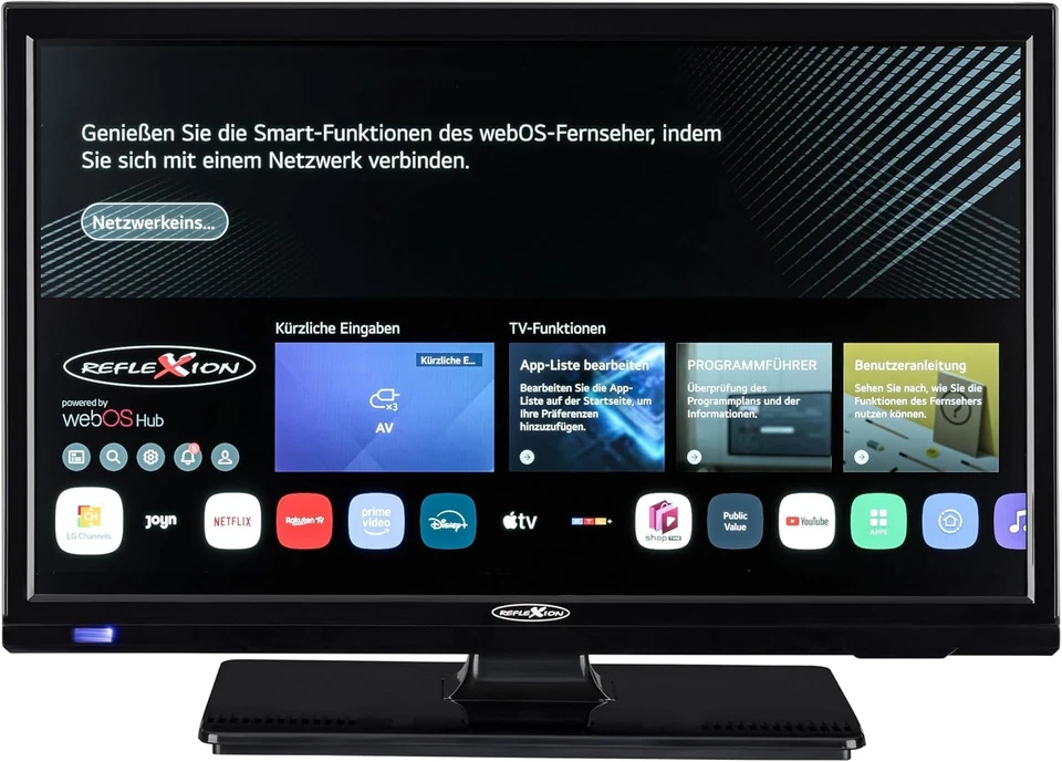 REFLEXION LED19iBT 19 Zoll Smart TV HD Ready, DVB-T2/S2/C, HDMI,WLAN, 12V/230V) - Bild 2 von 4