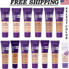 Rimmel London Stay Matte Liquid Mousse, Foundation, Oil-Free, 1oz, Select Color