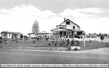 Kauffman's Kozy Kamp Gas Station Mechanicsburg Pennsylvania PA - Reprint