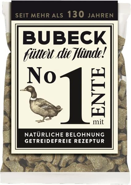 Bubeck No.1 Adult Hundekuchen mit Ente 210 g Hundefutter