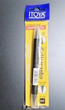 ITOYA CL-10BK-BP Doubleheader Calligraphy Marker Black- Brand New Sealed