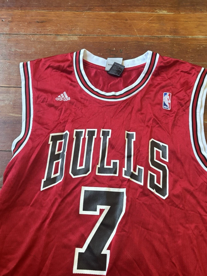 Adidas Chicago Bulls Ben Gordon #7 Jersey Size Medium - Image 2 of 4