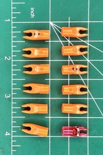 BOHNING BLAZER PIN NOCKS Reg. Throat .120 dia Orange 1 DOZEN 042