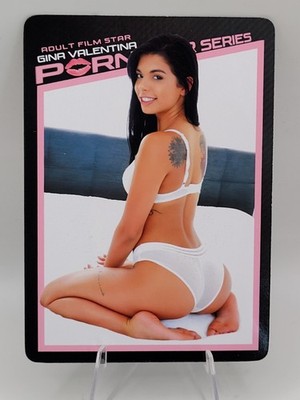 Gina Valentina Actress Hot Spicy Custom Trading Card 