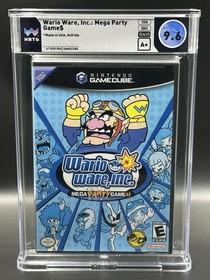 WarioWare, Inc.: Mega Party Game$ &bull; WATA 9.6 A+ &bull;  GameCube &bull; Not VGA/CGC