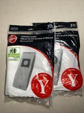 2-Hoover Type Y Vacuum Bags 3 Pack For Windtunnel Allergen Filtration Bag Y New