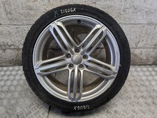 AUDI Q3 2016 19" INCH ALLOY WHEEL WITH DAMAGED TYRE 8U0601025AC