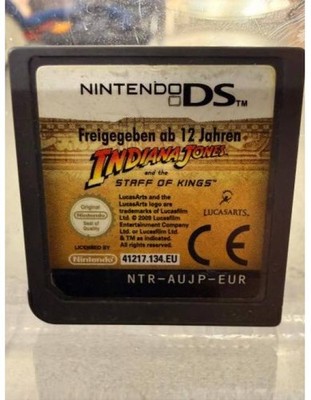 NDS Indiana Jones und der Stab der Könige - Nur Modul Gebraucht - gut