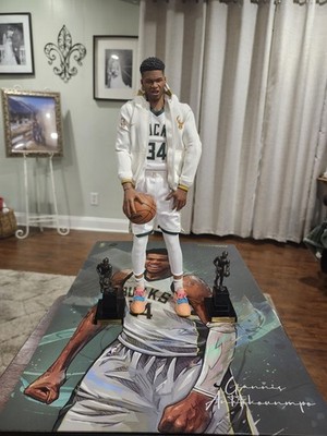 Enterbay Real Masterpiece Giannis Antetokounmpo 1/6 Milwaukee Bucks