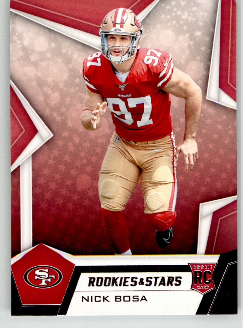 Nick Bosa 2019 Panini Rookies & Stars 110 San Francisco 49ers Rookie